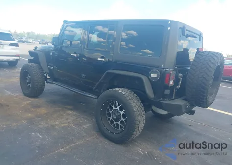 2012 Jeep Wrangler Unlimited Sport from USA, damaged, VIN 1C4BJWDGXCL269190